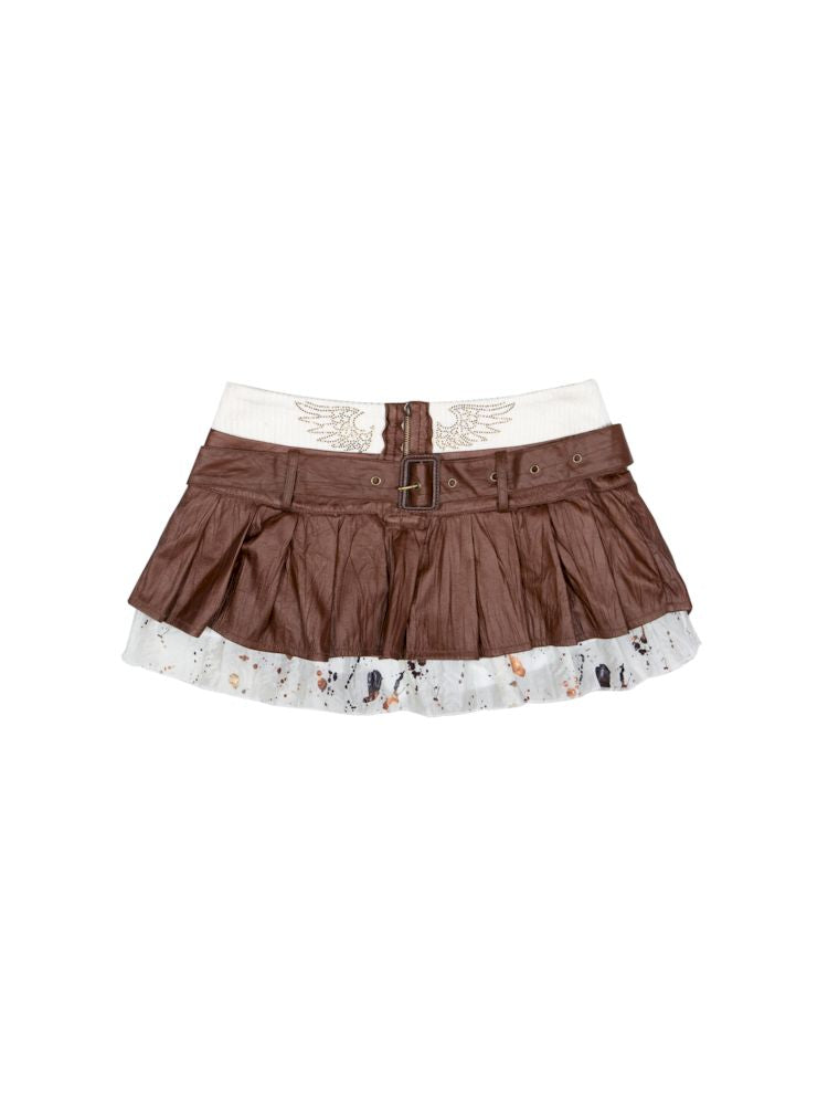 Subcultural Low Waist Skirt