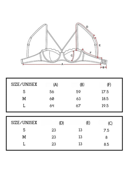 Lace Patchwork Bra