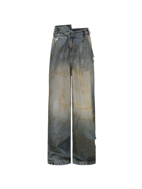 Old Jeans Loose Wide Leg Pants