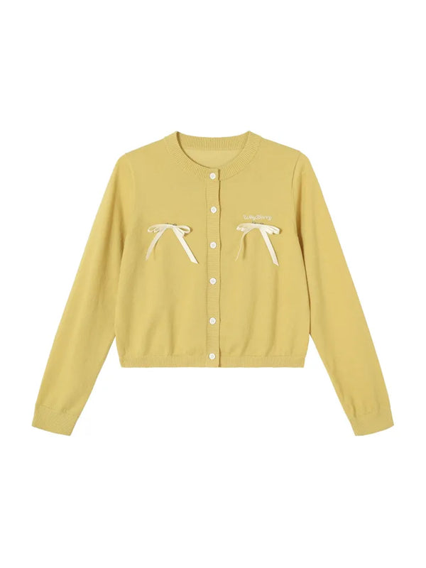 Bow tie cardigan