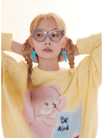 Cute Rabbit Wool Sweater