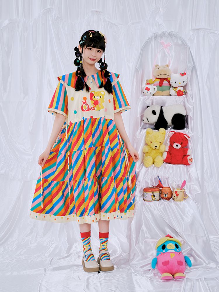 Rainbow Diary Dress