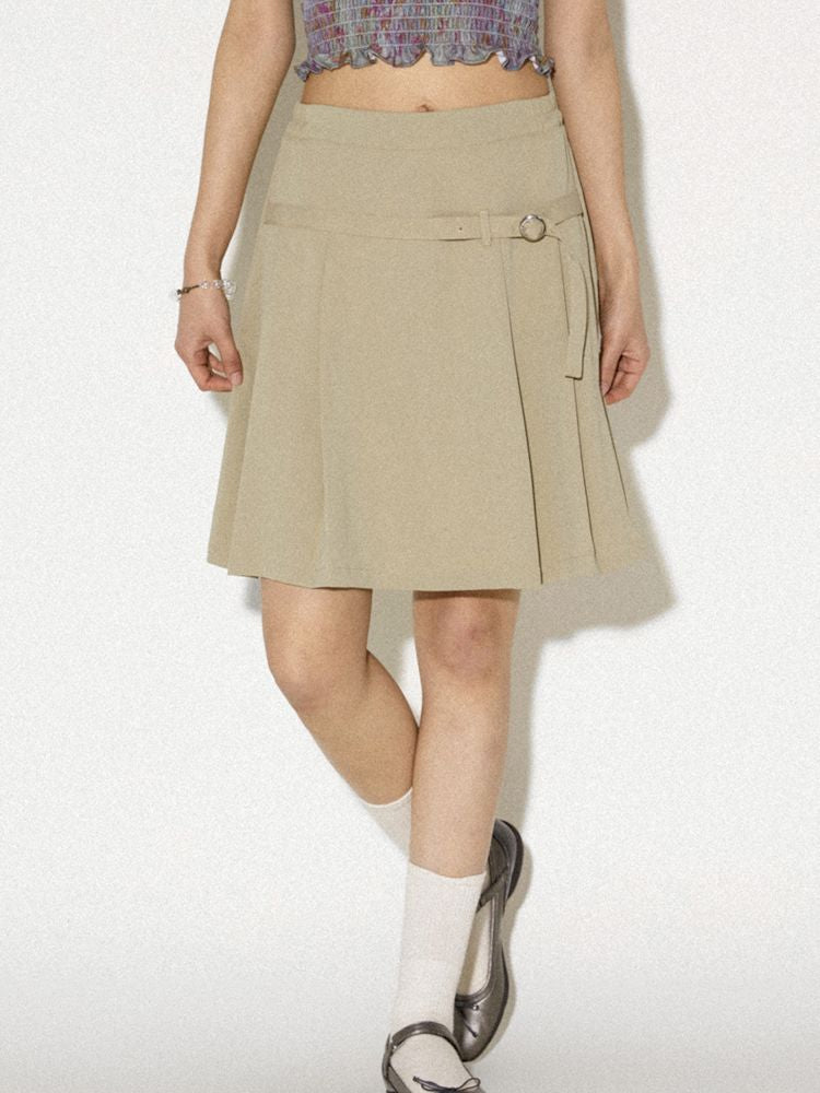 Light and breathable versatile half-body skirt