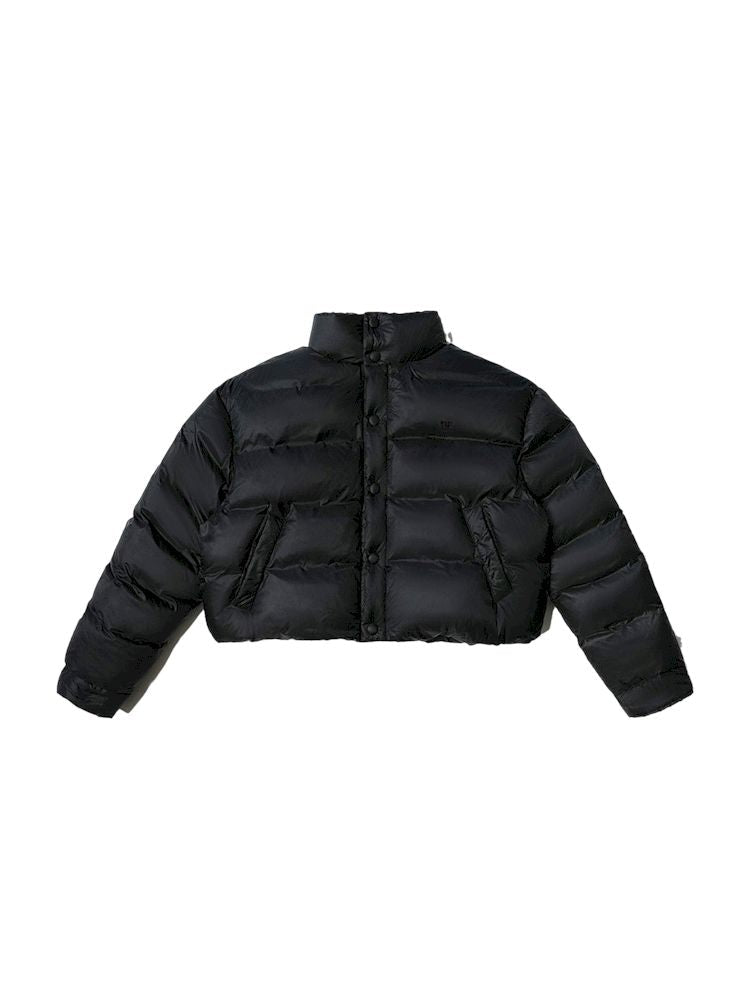 Thermal three-dimensional short down jacket