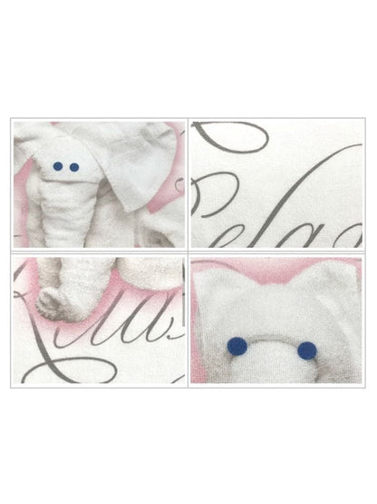 Bath Towel Animal Print T-Shirt