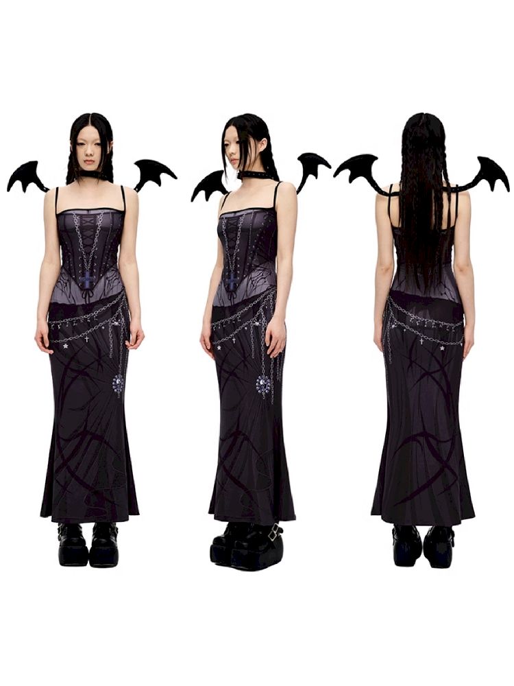 Witch Sling Fishtail Dress