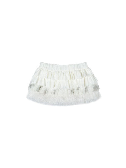 Hairy Cake Short Skirt