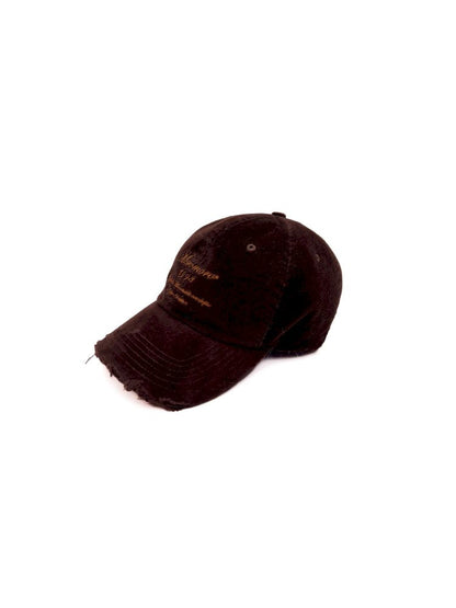 Doing the old design velvet baseball cap