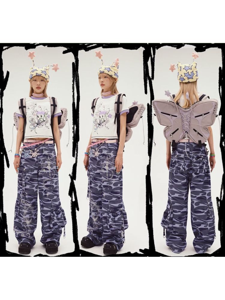 Elf Print Totem Jeans