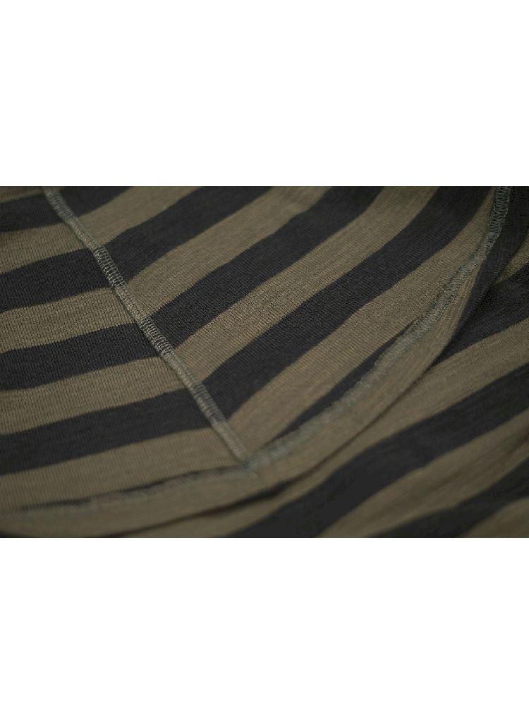 Stripe Knit Long Sleeve T-Shirt