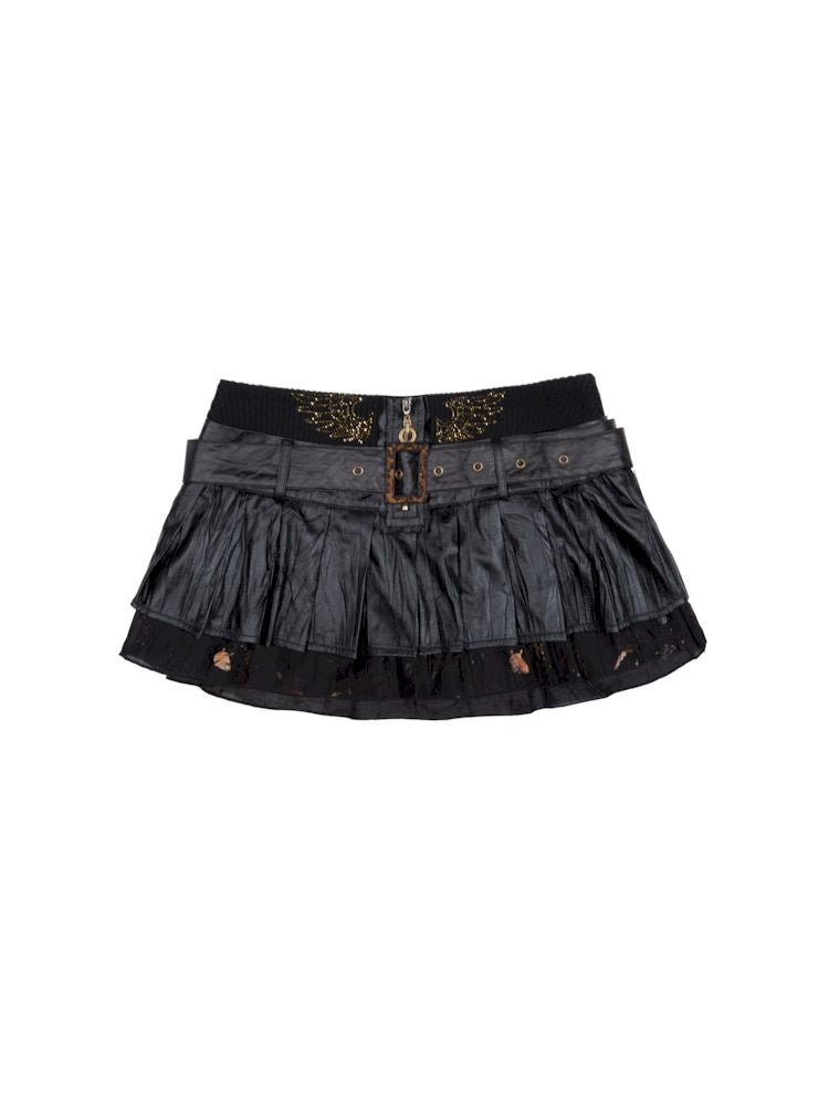 Subcultural Low Waist Skirt