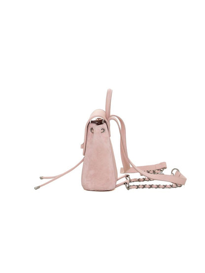 Suede Bowknot Mini Chain Shoulder Bag