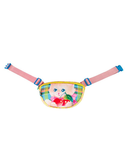 Cherry Kitten Waist Bag