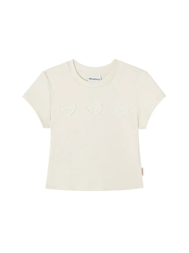 Lace Heart T-Shirt