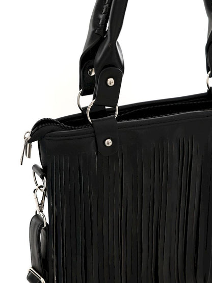 Handheld Crossbody Dual Purpose Tassel Bag