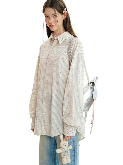 Loose casual lazy wind shirt