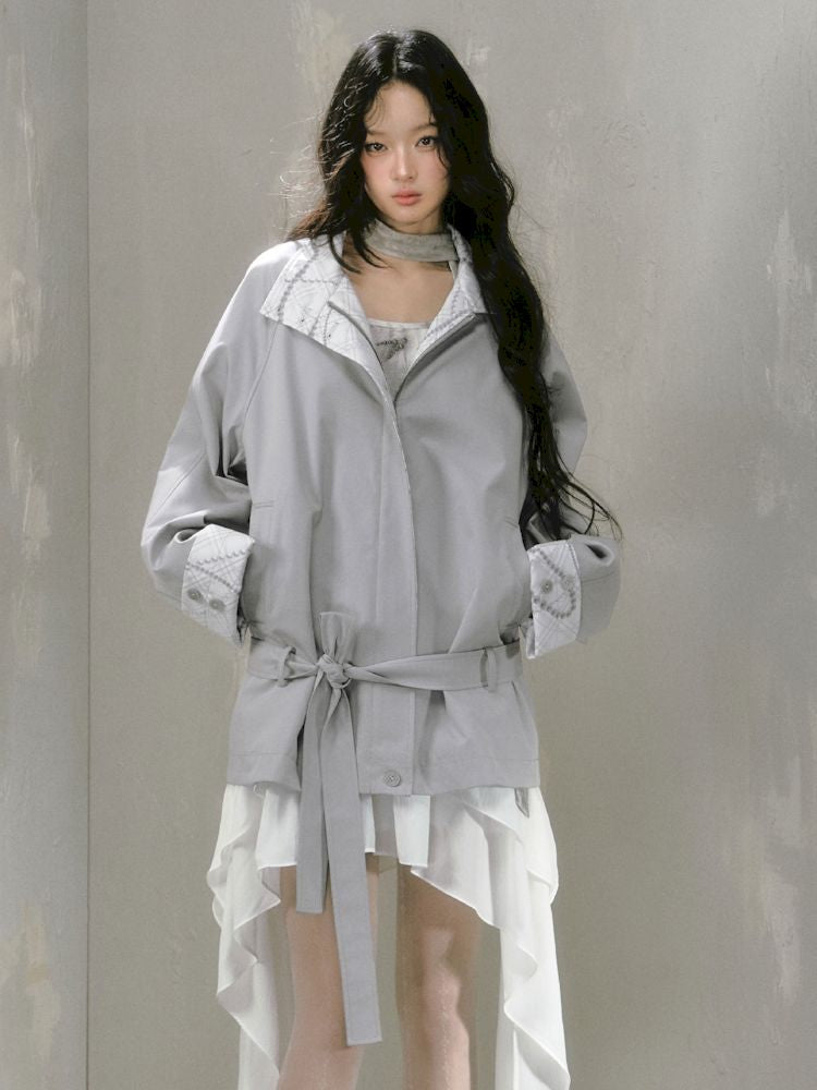 Loose Shoulder Sleeve Jacket