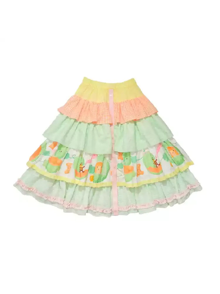 Lolita Cake Halter Skirt