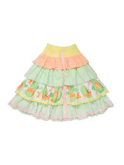 Lolita Cake Halter Skirt