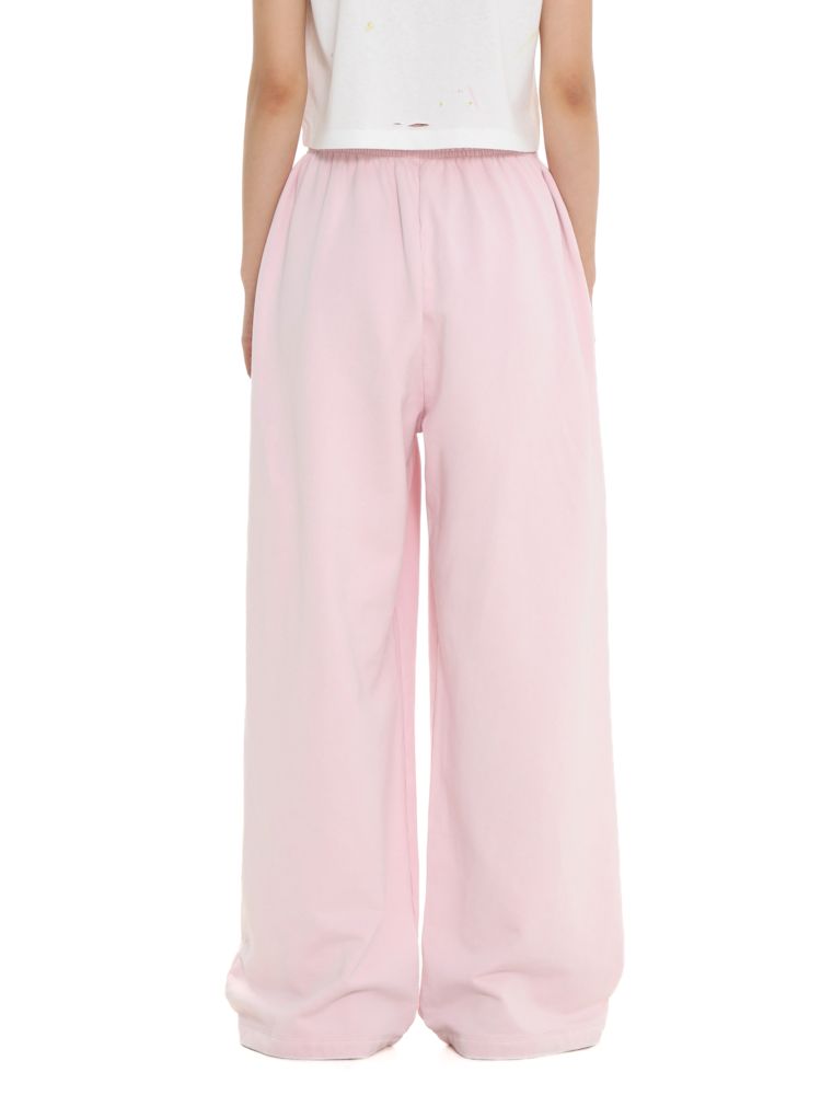 Pink Girls Comfortable Sweat Pants