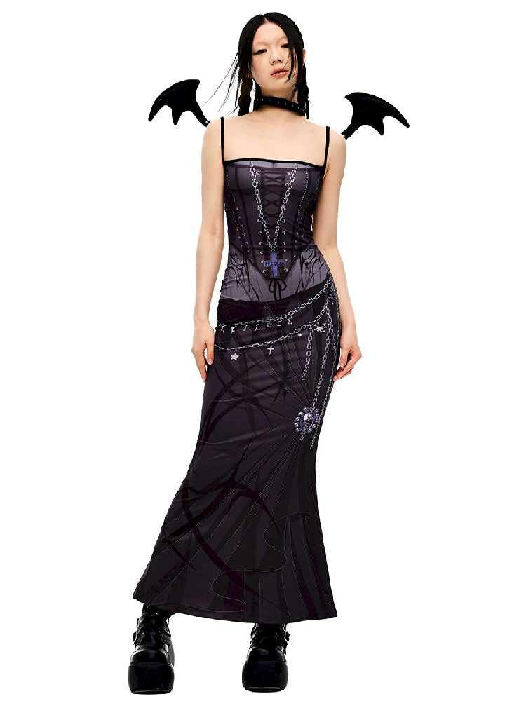 Witch Sling Fishtail Dress