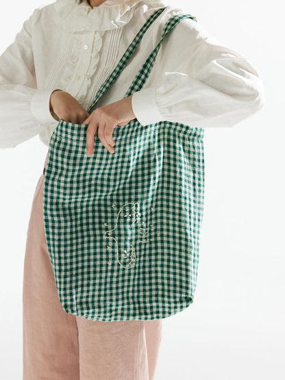 Embroidered Cloth Bag Tote