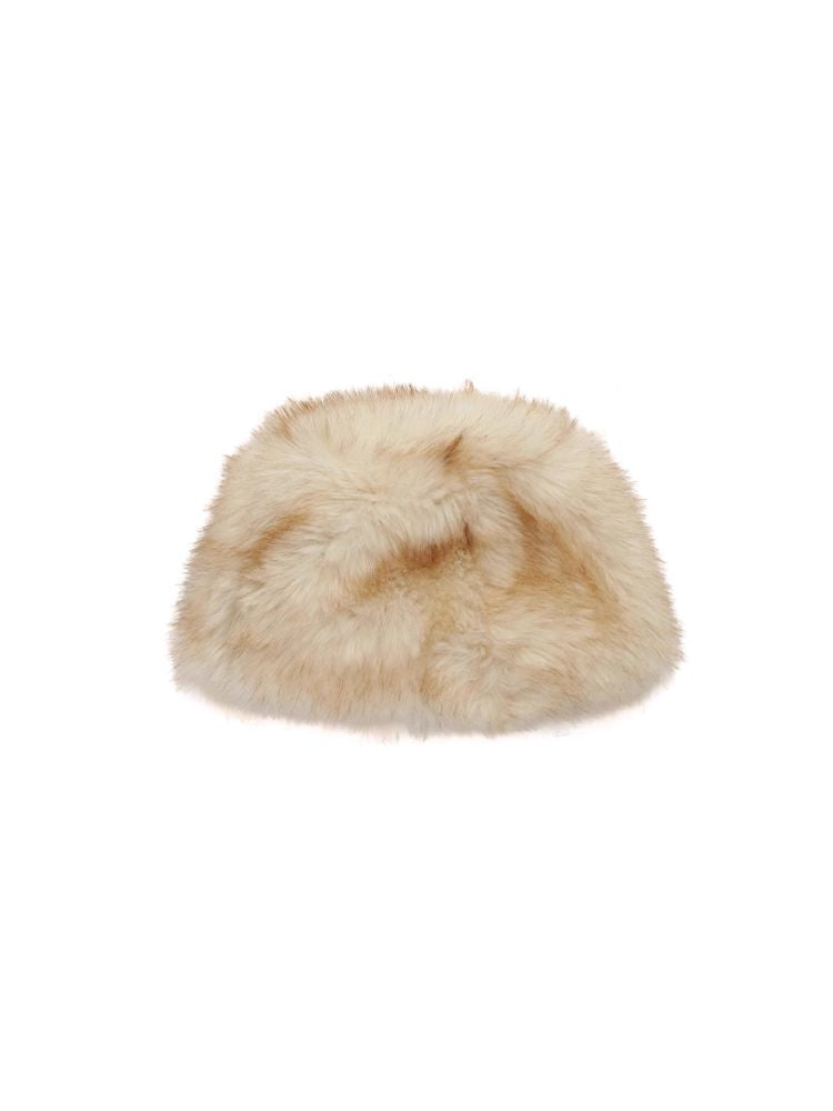 Fur thickened warm cold hat