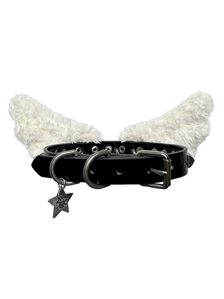 Angel Wings Studded Collar