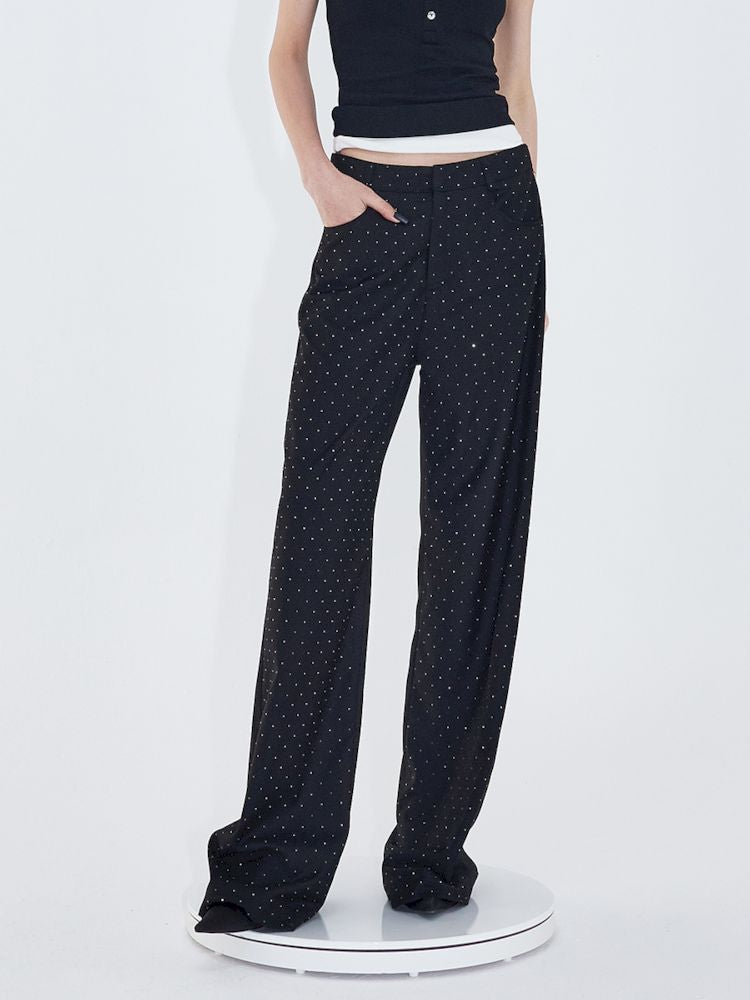 Straight Casual Western Trousers