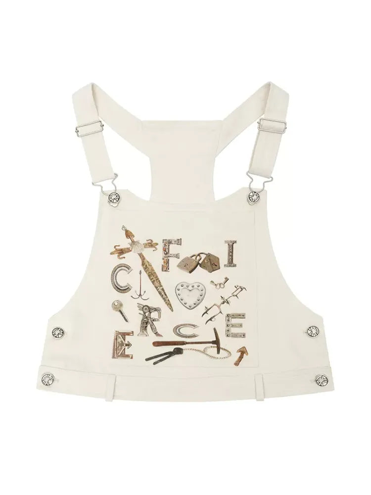 Weapon Print Vest