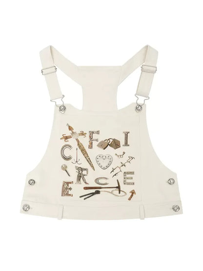 Weapon Print Vest