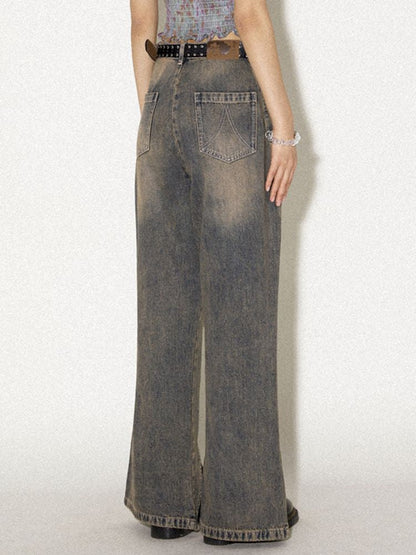 Slant Split Slit Slightly Slim Jeans