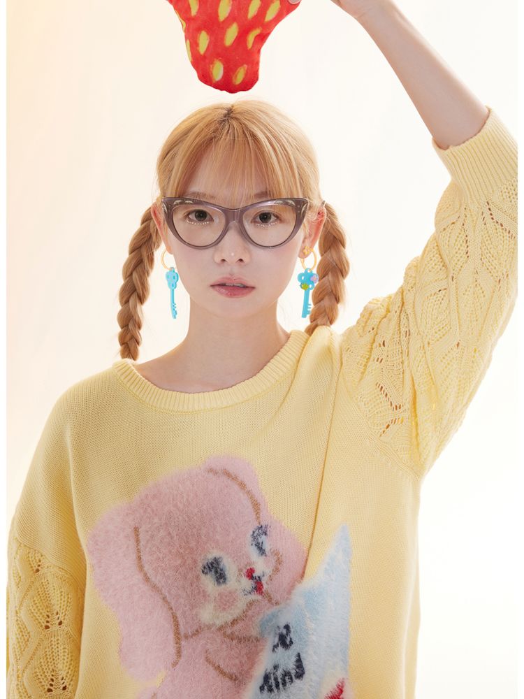 Cute Rabbit Wool Sweater