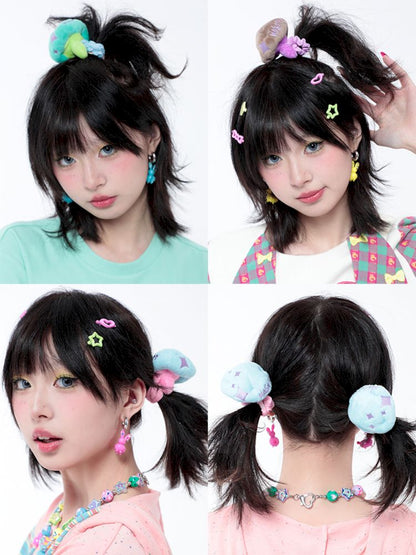 Cute Girls Japanese Accessories Mushroom Hair Bands/Hangings