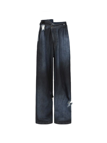 Old Jeans Loose Wide Leg Pants