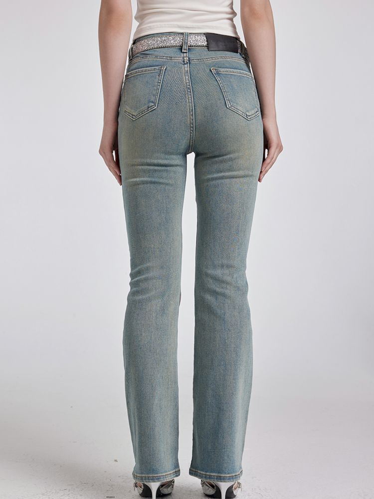 High Street blue ladies skinny jeans