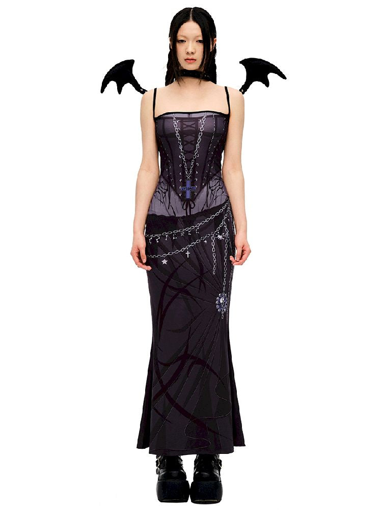 Witch Sling Fishtail Dress