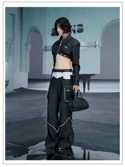 High-end Designed Wide-leg Pants