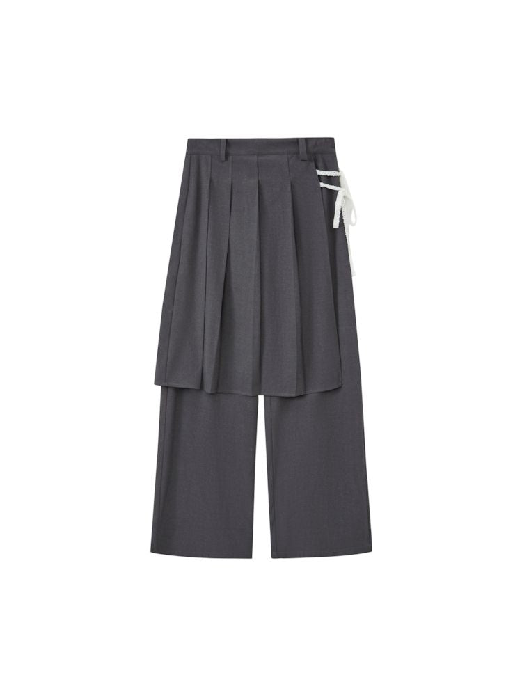 Casual Straight Suit Dress Pants