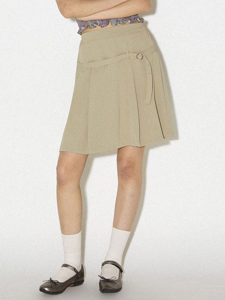 Light and breathable versatile half-body skirt