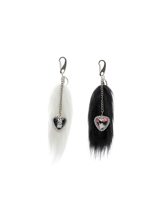 Cat Tail Keychain