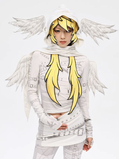 Angel Wings Top