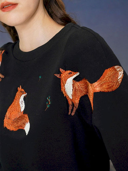 Red Fox Sweatshirt