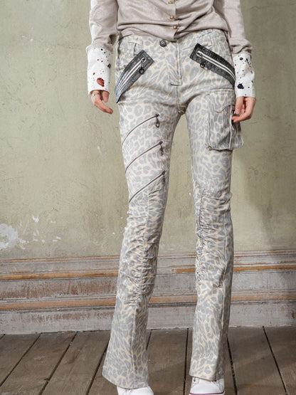 Retro fried Straight Leg Pants