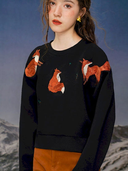 Red Fox Sweatshirt