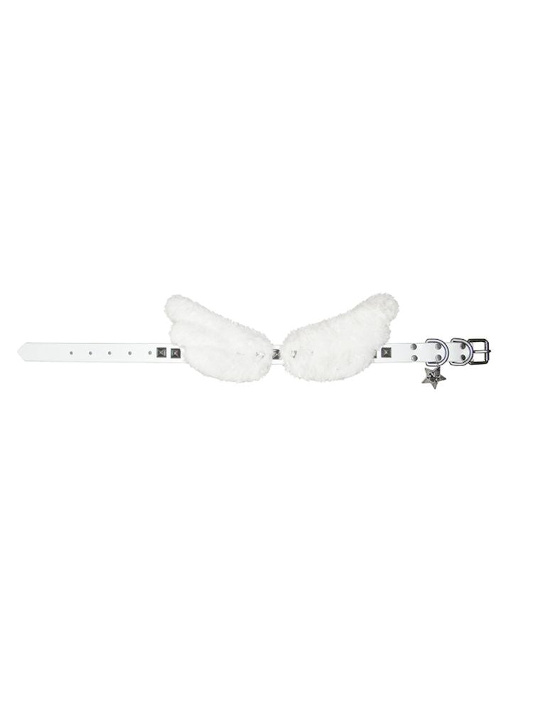 Angel Wings Studded Collar