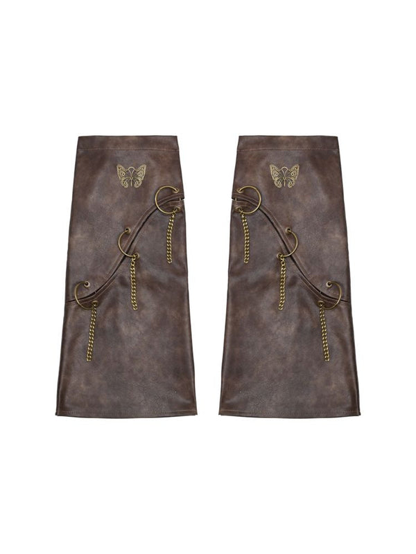 Hollowing Peplum leggings sockliner