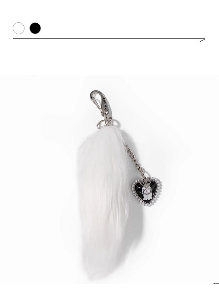 Cat Tail Keychain