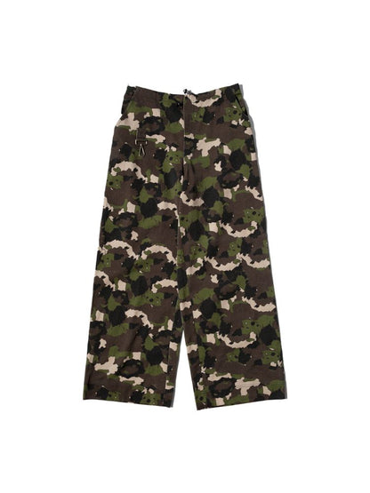 Camouflage full print work trousers