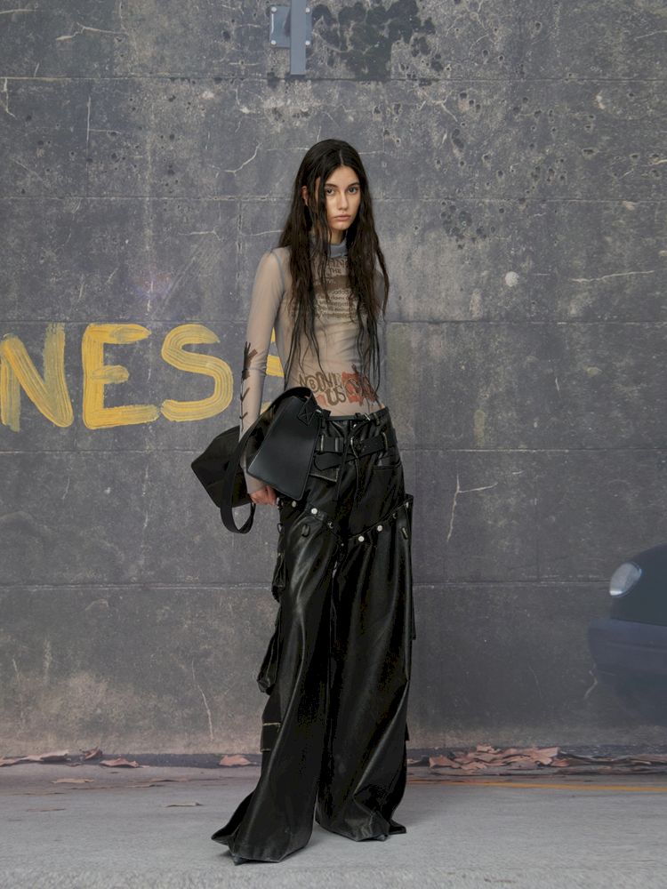 Punk Leather Pants